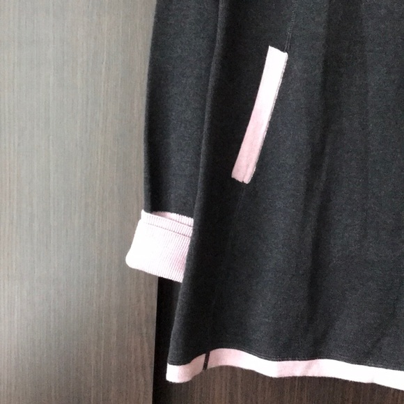 Long grey sweatshirt - Picture 4 of 7